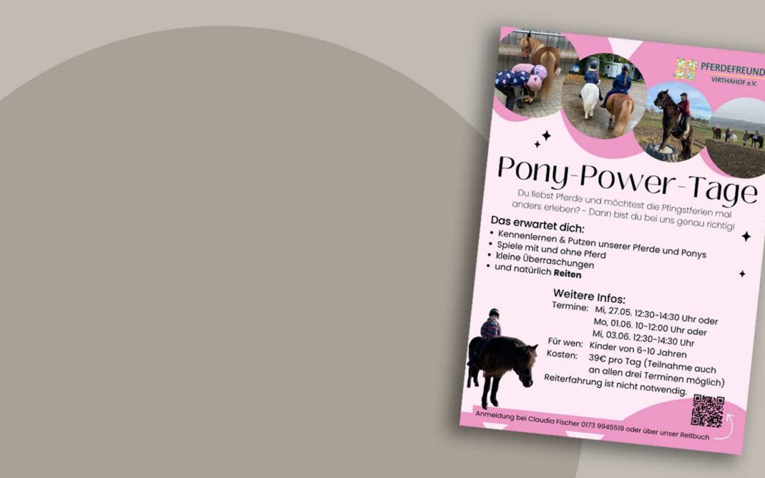 Pony-Power-Tage
